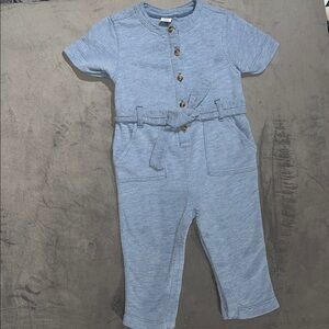 Old Navy Light Blue Toddler Utility Jumpsuit